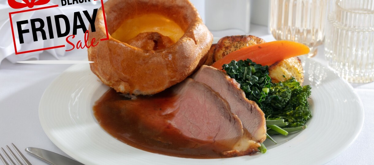 Black Friday Sale Sunday Lunch